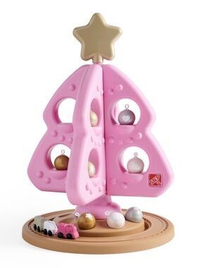 Step2 My First Christmas Tree Pink Stacking & Sorting Toy